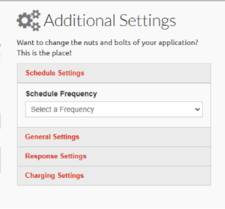 Alert application details screenshot