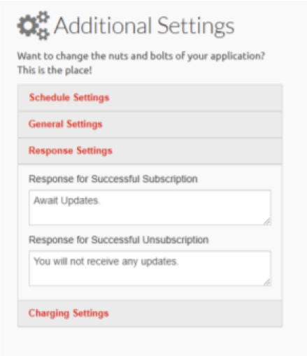 Alert application details screenshot